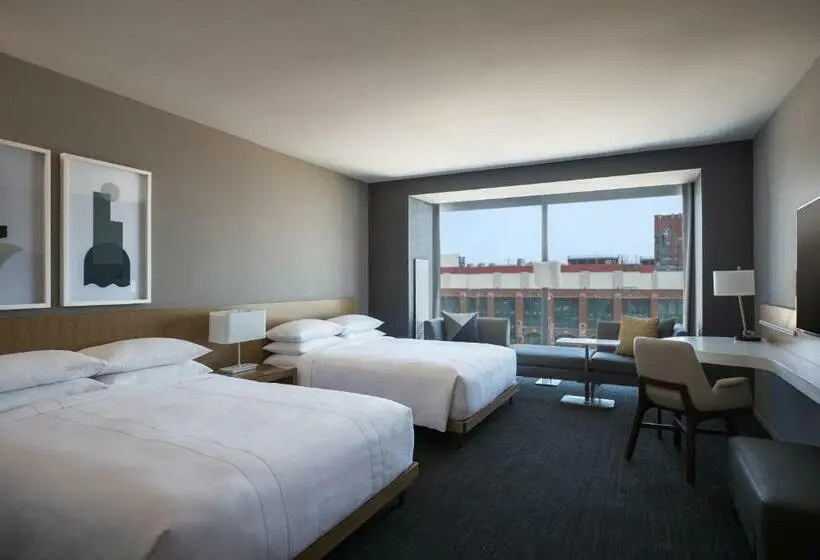 シングルデラックスルーム, Marriott Marquis Chicago