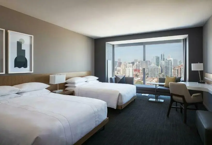 シングルデラックスルーム, Marriott Marquis Chicago