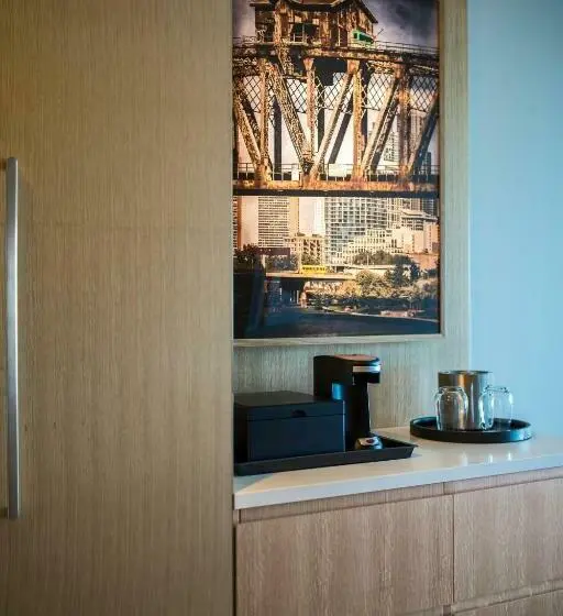 キングサイズベッドのスタンダードルーム, Marriott Marquis Chicago