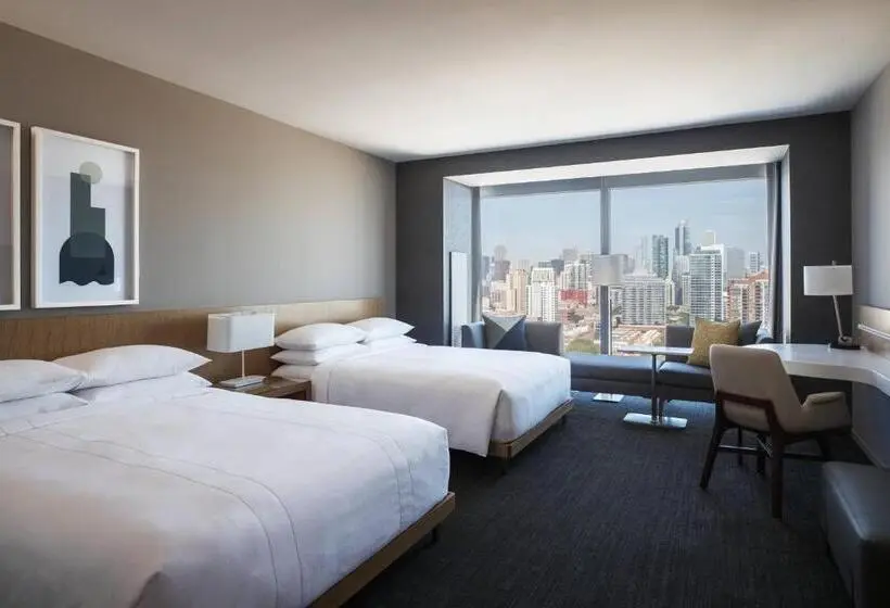 シングルデラックスルーム, Marriott Marquis Chicago