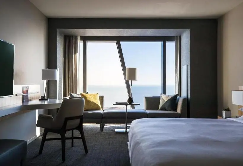 キングサイズベッドのスタンダードルーム, Marriott Marquis Chicago