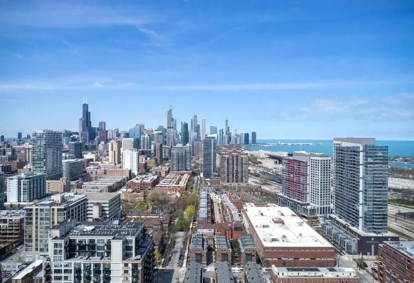 キングサイズベッドのエクゼクティブ, Marriott Marquis Chicago