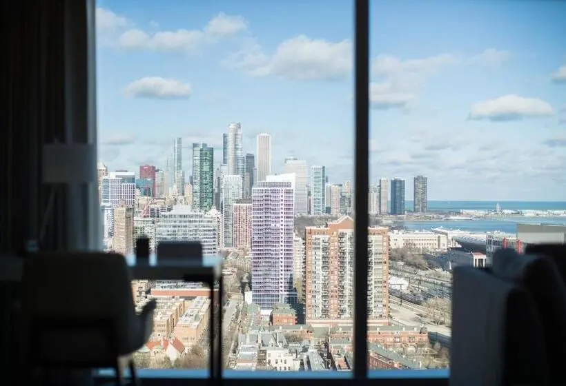 キングサイズベッドのエクゼクティブ, Marriott Marquis Chicago