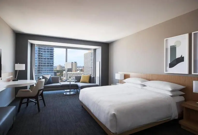 身障者適用キングサイズベッドルーム, Marriott Marquis Chicago