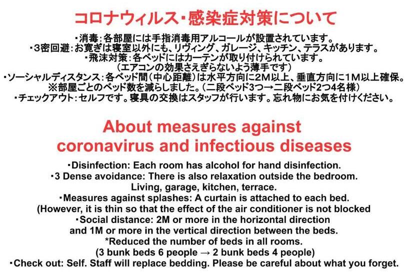 标准四人间共用浴室, Hostel Oomori Souko