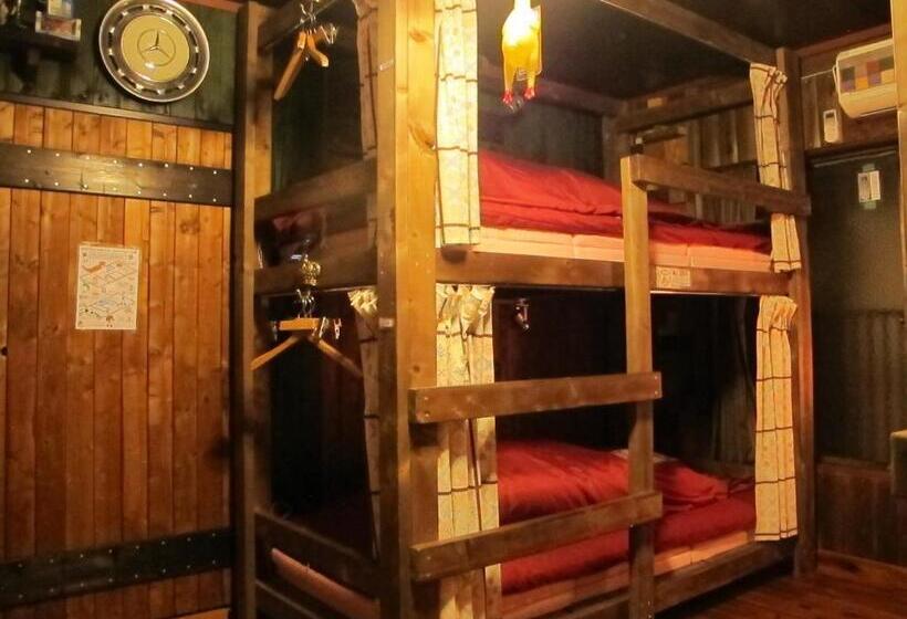 Номер Стандарт Четырехместный Совместный Санузел, Hostel Oomori Souko