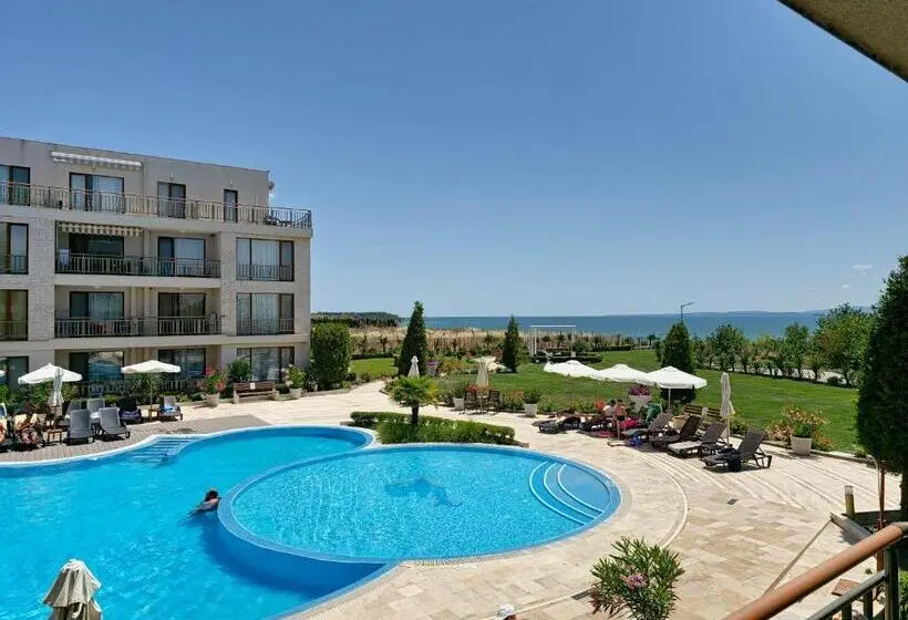 آپارتمان 1 خوابه با چشم‌انداز دریا, Diamond Beach Sarafovo By Kp