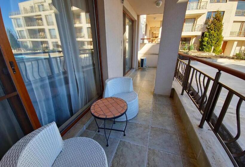 1階の1ベッドルームアパートメント, Diamond Beach Sarafovo By Kp