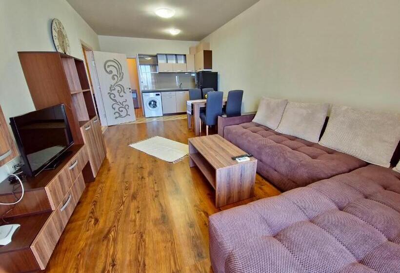 1階の1ベッドルームアパートメント, Diamond Beach Sarafovo By Kp