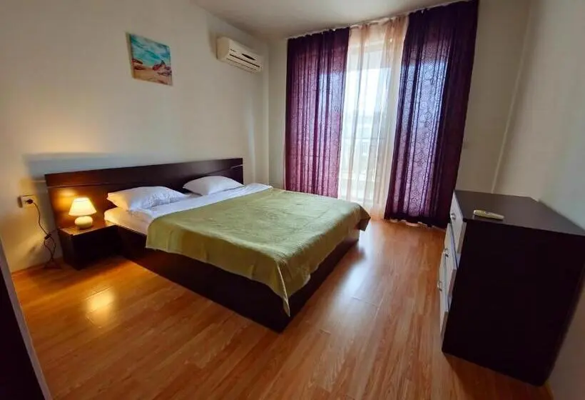آپارتمان 1 خوابه با بالکن, Diamond Beach Sarafovo By Kp
