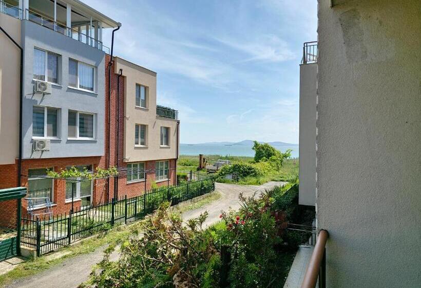 景色の見える一ベッドルームアパートメント, Diamond Beach Sarafovo By Kp