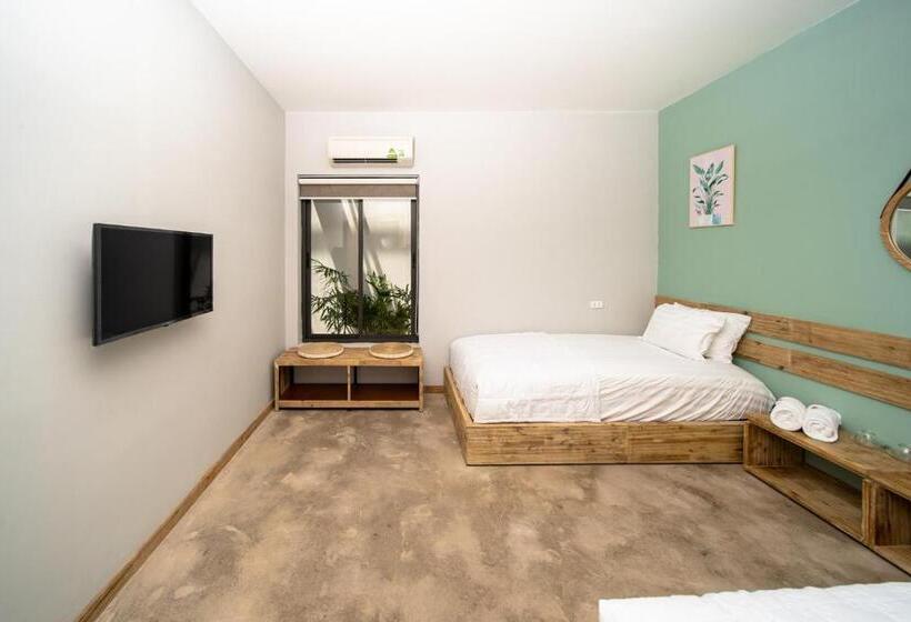 اتاق استاندارد با سرویس بهداشتی مشترک, 9station Hostel & Bar Phu Quoc