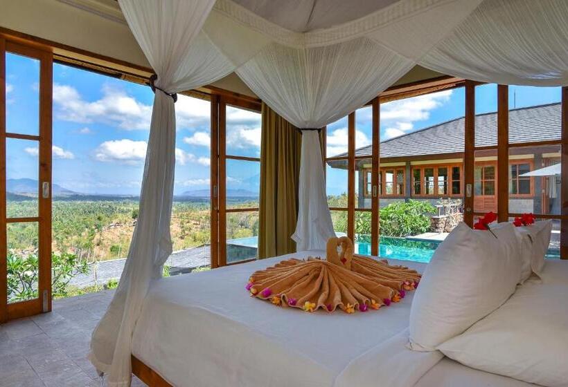 فيلا 3 غرف نوم مزودة بحمام سباحة, Sumberkima Hill Retreat