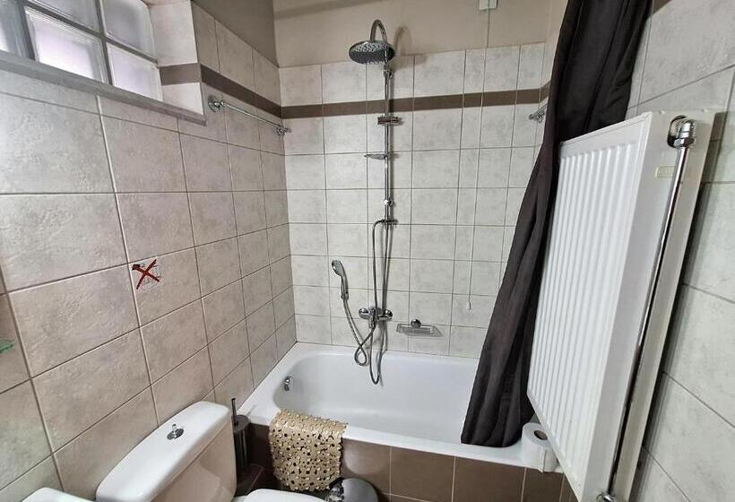 اتاق استاندارد با چشم‌انداز باغ, Skourgias Rooms