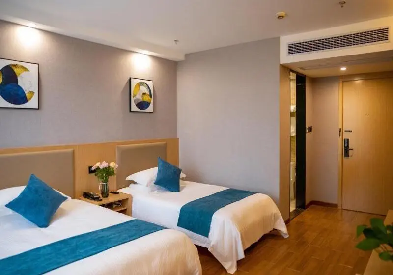 اتاق خانوادگی, Greentree Inn Nantong Haian Mingzhu City Express