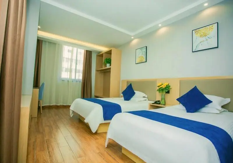اتاق خانوادگی, Greentree Inn Nantong Haian Mingzhu City Express