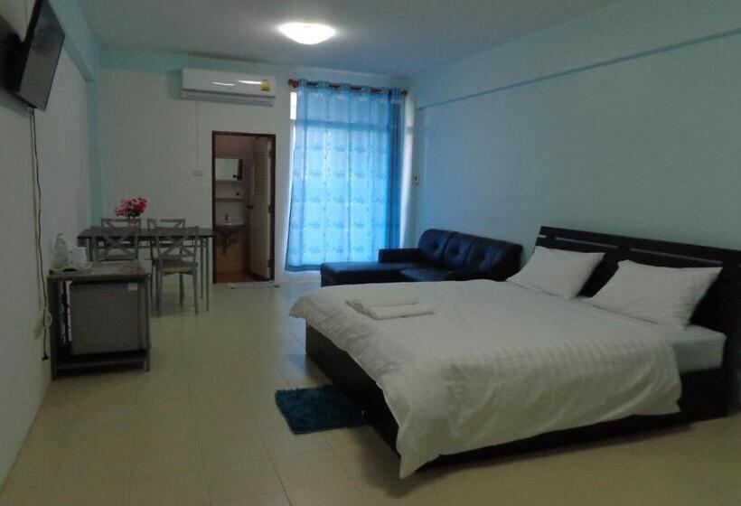 غرفة قياسية مزوَّدة بشُرفة, A&s Residence Kanchanaburi