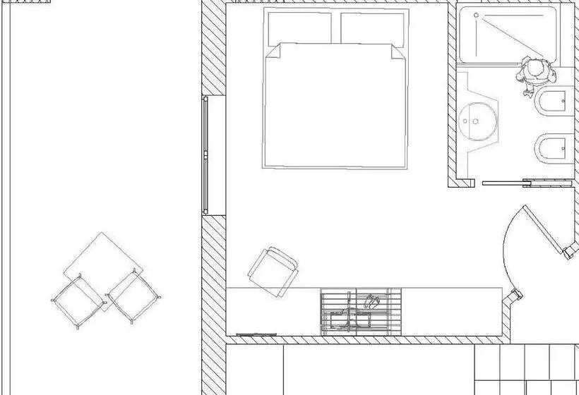 オーシャンビューデラックスルーム, Residenza Roma