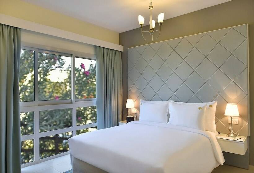 آپارتمان 1 خوابه با چشمانداز باغ, Jannah Hotel Apartments & Villas