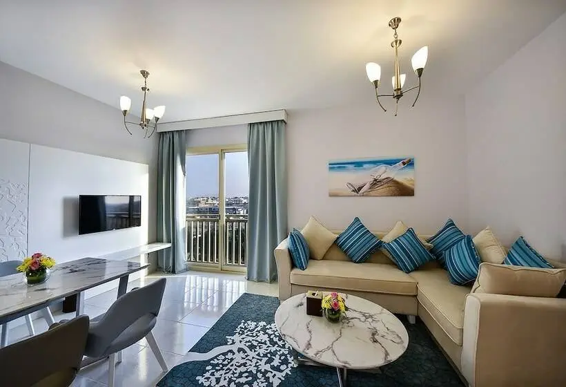 آپارتمان 1 خوابه با چشمانداز باغ, Jannah Hotel Apartments & Villas
