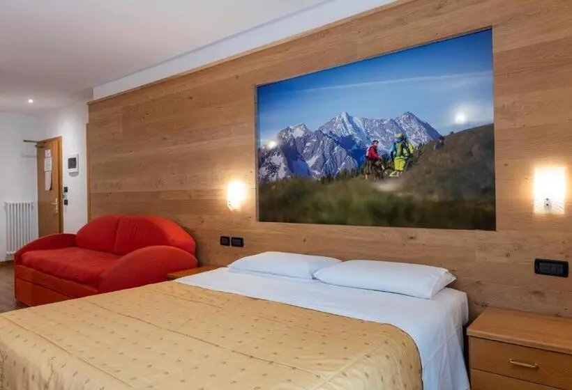Superior Kolmen Hengen Huone, Sport Hotel Stella Alpina