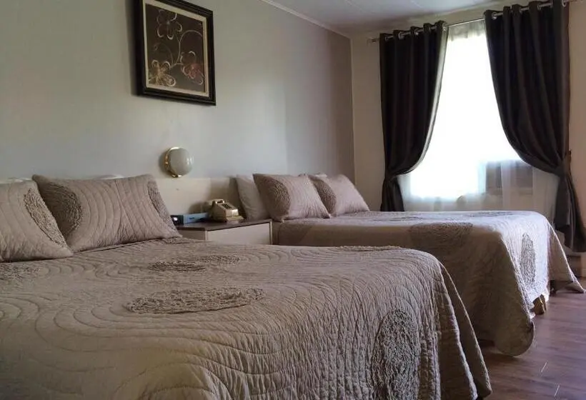 Standard-huone 2 Parivuodetta, Motel De La Pente Douce