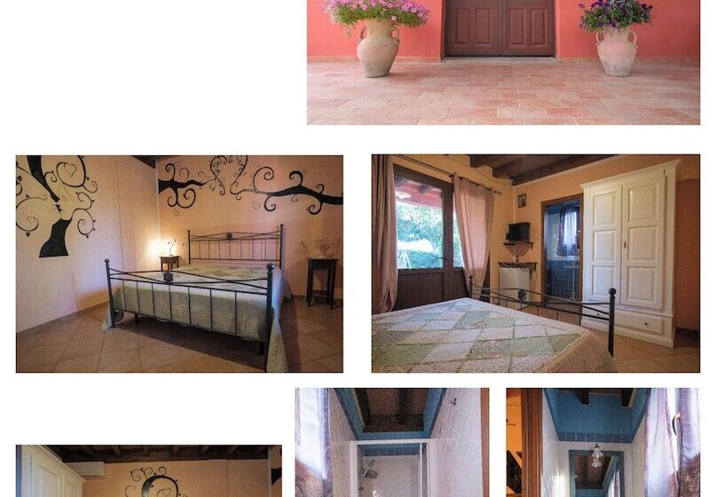 اتاق استاندارد با چشم‌انداز باغ, Agriturismo Niccoland