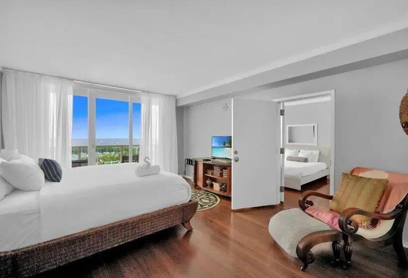 آپارتمان 1 خوابه با چشم‌انداز استخر, Amazing Sea View Studio