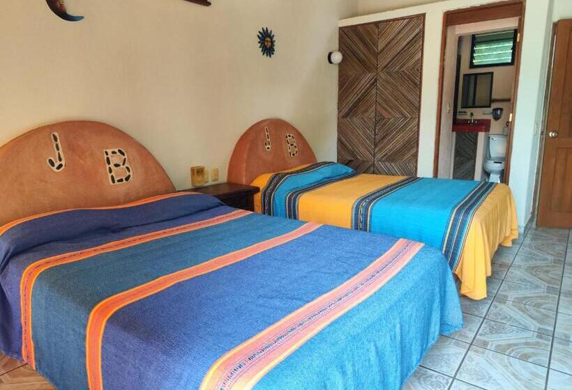 غرفه قياسيه سريرين مزدوجين, J.b