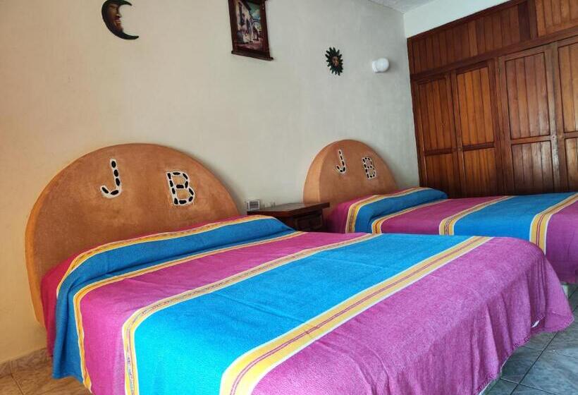 غرفه قياسيه سريرين مزدوجين, J.b