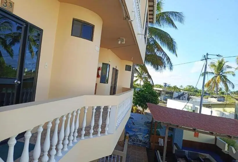اتاق استاندارد با بالکن, Hostal Los Cactus