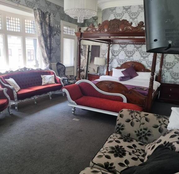 غرفة ديلوكس مزودة بشرفة, The White Hart Hull