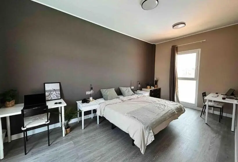 スタンダードルーム, Casa Roja Rooms For Workations By Banama Coliving