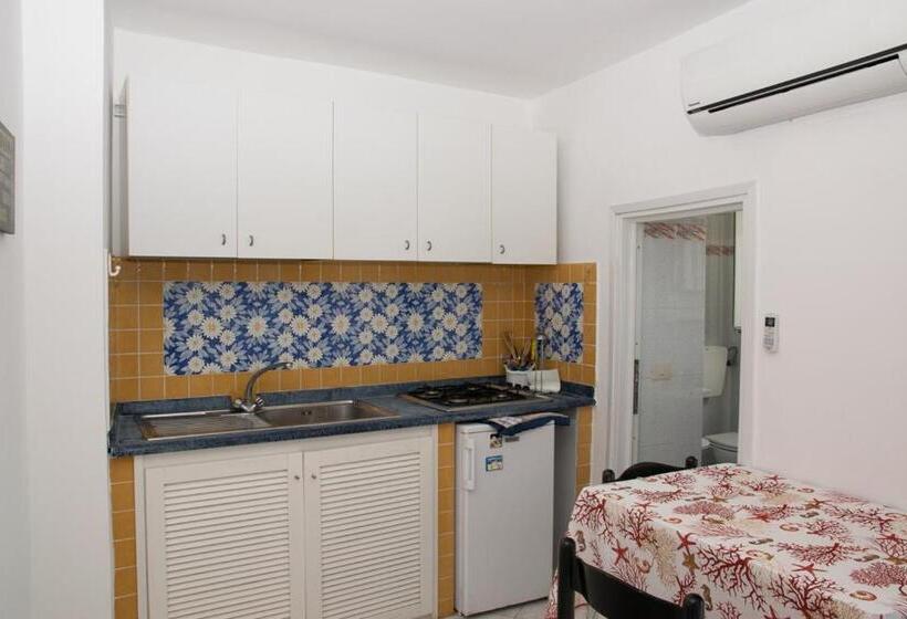 침실 1개 바다 전망 아파트, Residence Zizilu