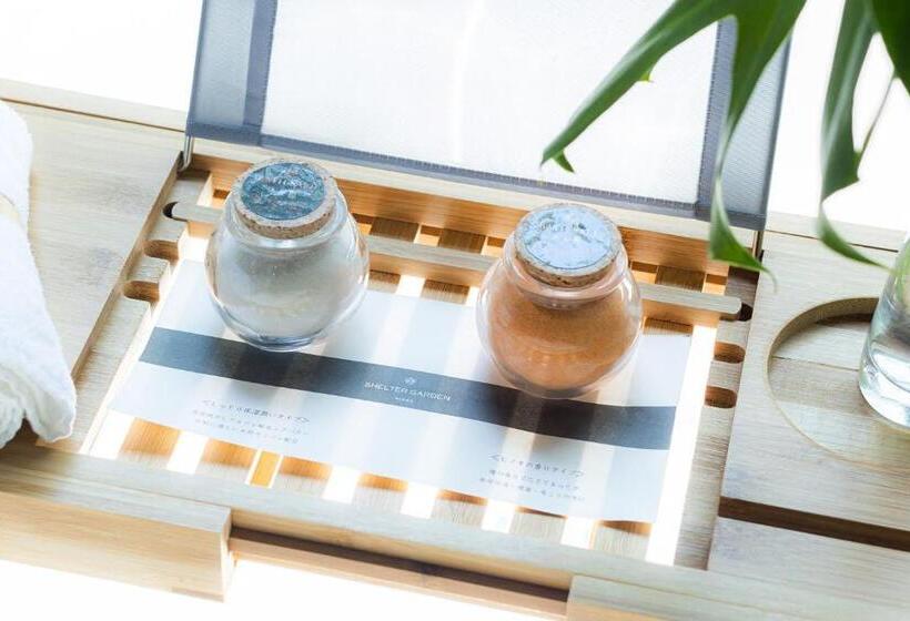 מיטת קינג בסוויטה, Shelter Garden Nikko