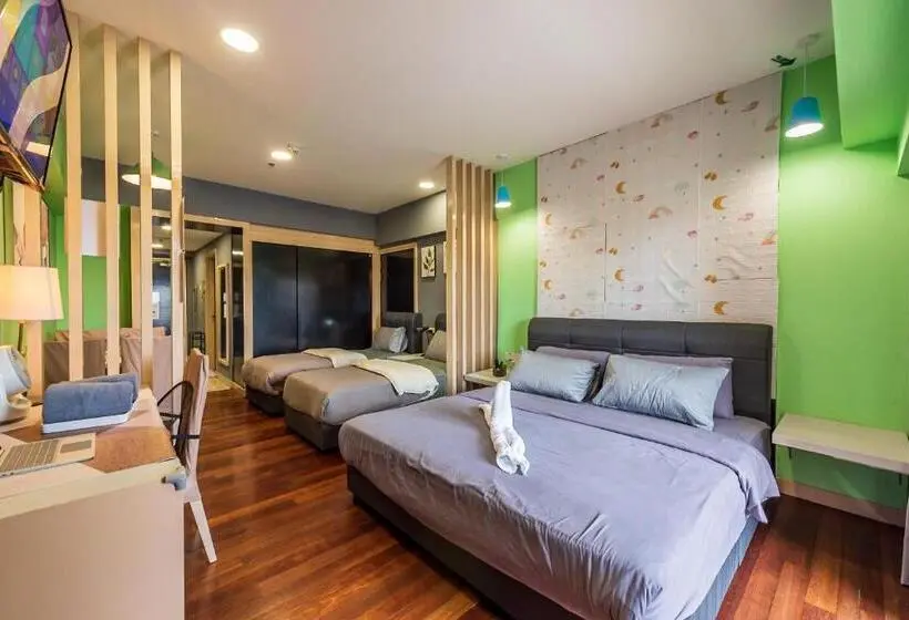 Huoneisto 1 Makuuhuone Parveke, Resort Suites @ Sunway Pyramid & Sunway Lagoon