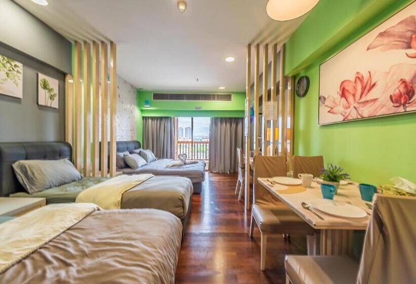 バルコニー付き１ベッドルームアパートメント, Resort Suites @ Sunway Pyramid & Sunway Lagoon