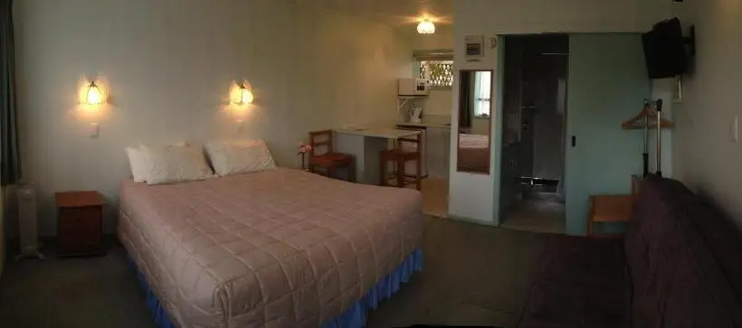 Deluxe-huone King-vuode, Owaka Lodge Motel