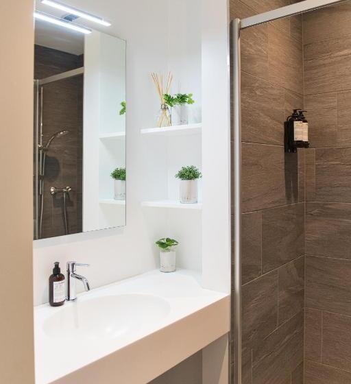 חדר סטנדרט חדר אמבטיה משותף, Salotto Brè Bed & Breakfast Charming Rooms