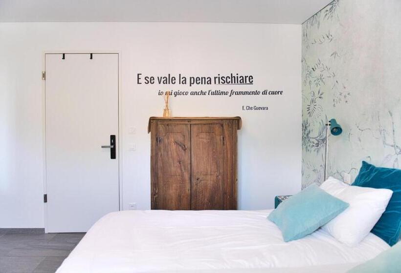 חדר סטנדרט חדר אמבטיה משותף, Salotto Brè Bed & Breakfast Charming Rooms