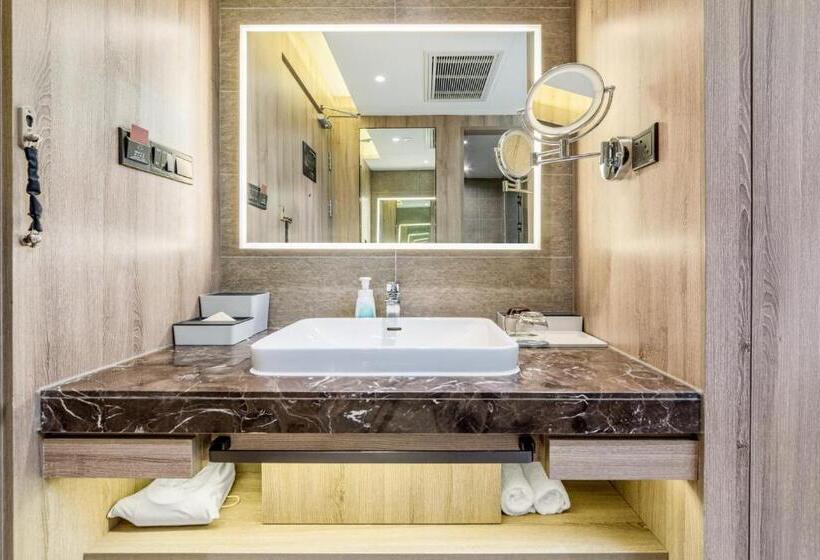 اتاق استاندارد با چشمانداز شهر, Atour Hotel Chongqing Liziba Lianglukou Subway Station