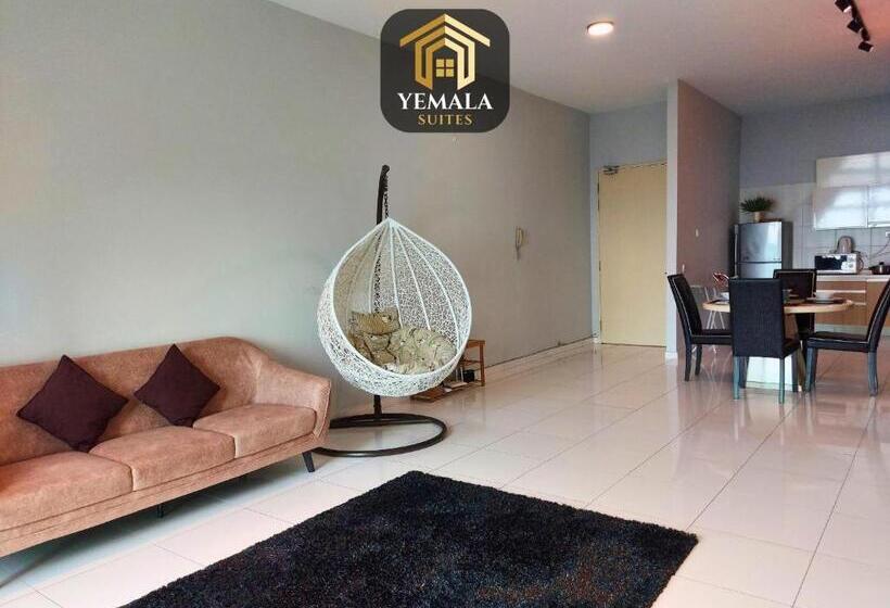 침실 3개 아파트, Yemala Suites At Skyloft   Johor