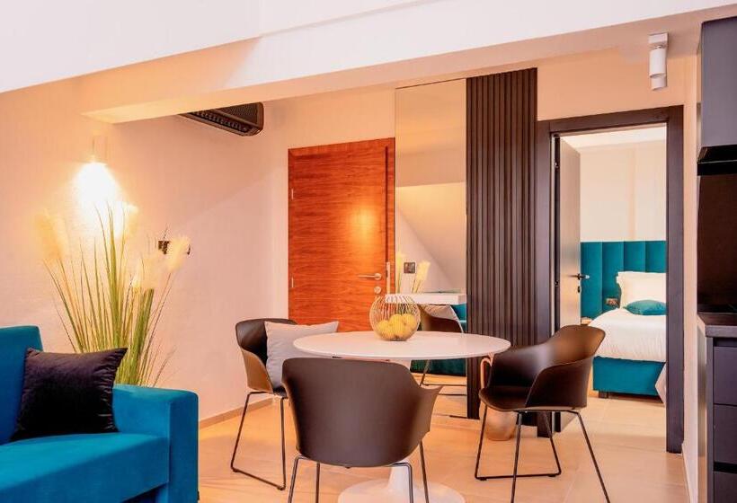 آپارتمان 1 خوابه با بالکن و چشم‌انداز دریا, Sol