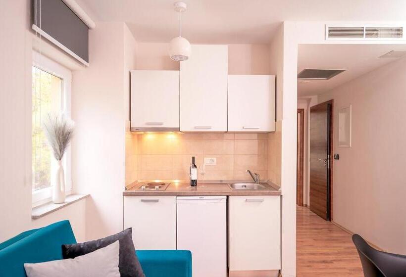 آپارتمان 1 خوابه با بالکن, Sol