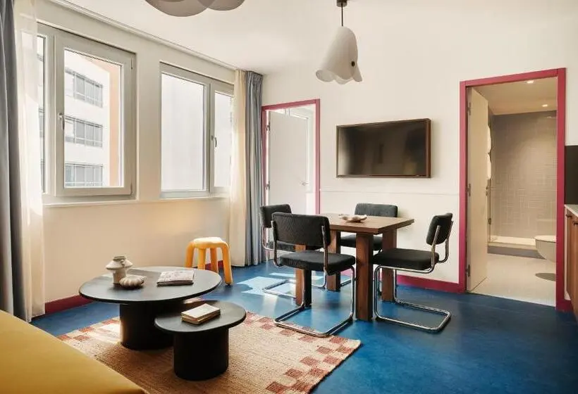 １ベッドルームのデラックスアパートメント, Edgar Suites Montrouge