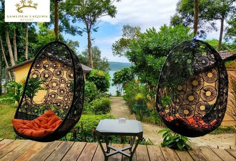 オーシャンビューの１ベッドルームビラ, Samloem Laguna Resort