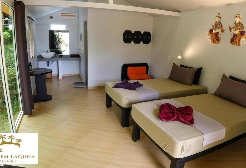 ویلای 1 خوابه با چشم‌انداز دریا, Samloem Laguna Resort