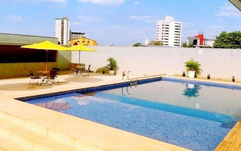 آپارتمان 1 خوابه با بالکن, Flat Condomínio Crystal Place 1407