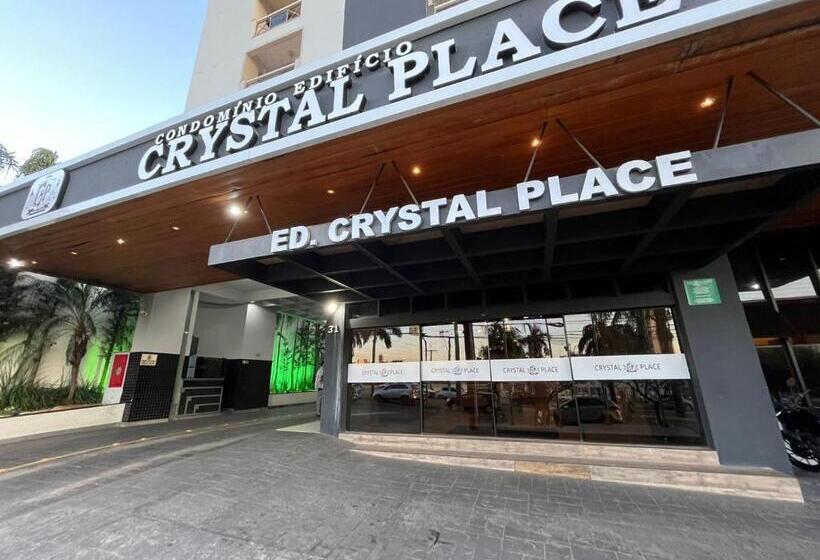 آپارتمان 1 خوابه با بالکن, Flat Condomínio Crystal Place 1407