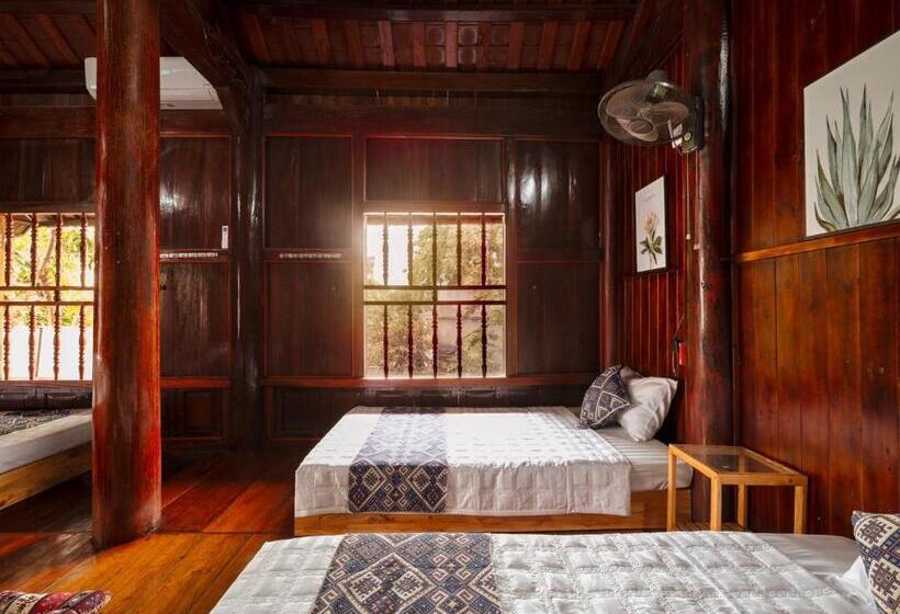 تختخواب در اتاق مشترک, Woodyhouse Ninh Binh Free Bbq Garden